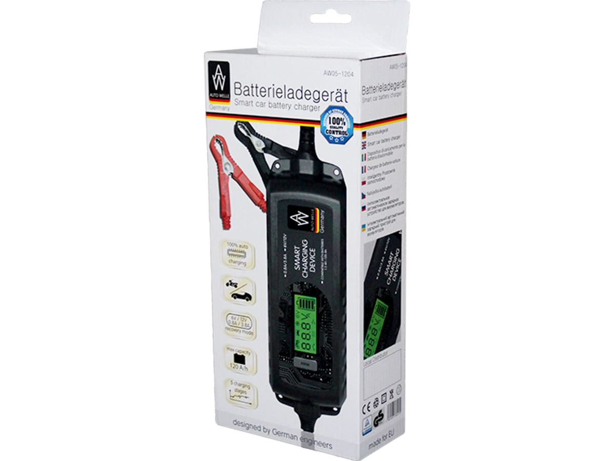 Automatisches Batterieladegerät Auto Welle AW05-1204 – Ansicht 3