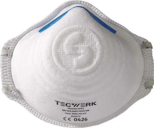 TECWERK respiratorna maska Snake FFP2 bez ventila za izdah