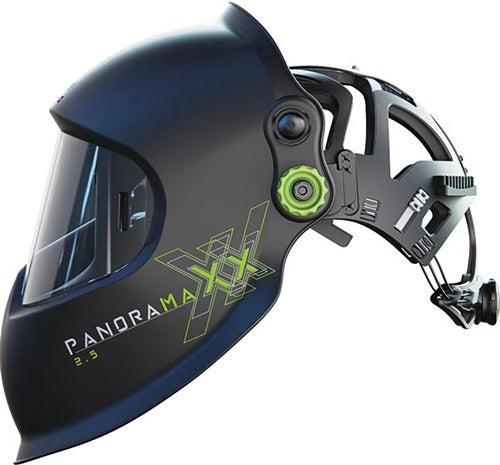 OPTREL Schweißerschutzhelm Panoramaxx 2.5 schwarz 180 x 120 mm DIN 5-12 Karton