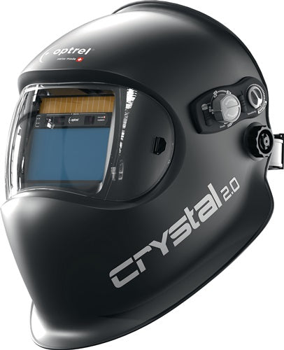 OPTREL Schweißerschutzhelm crystal2.0 schwarz 50 x 100 mm EN166, EN175, EN379 Karton
