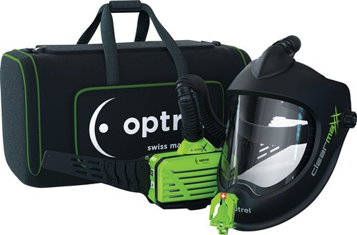 OPTREL Schleifhelm Clearmaxx u.a. Gebläseatemschutz E3000X