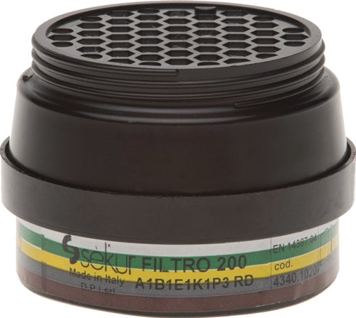 EKASTU Mehrbereichskombifilter 200 A1B1E1K1-P3 EN 14387 f.