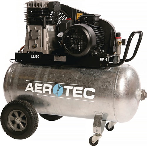 AEROTEC Kompressor Aerotec 600-90 Z verzinkt 600 l/min 10 bar 3 kW 400 V50 Hz 90 l