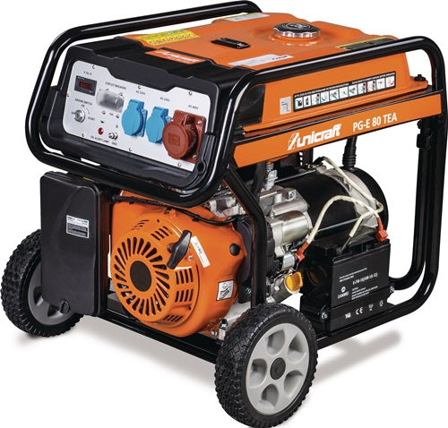 UNICRAFT Stromerzeuger PG-E 80 TEA 6,5 kW Benzin