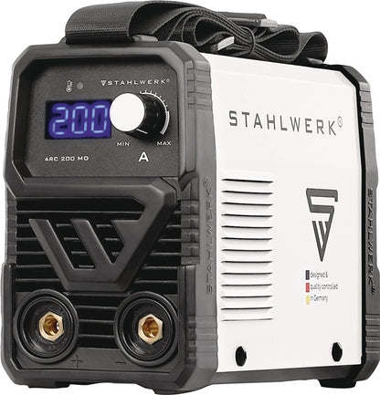 STAHLWERK ARC 200 MD Elektrodenschweißgerät 20–200 A mit Zubehör