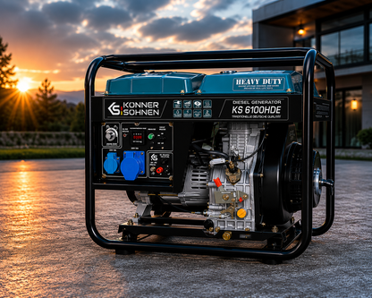 DIMAX Stromerzeuger KS 6100 HDE 5 kW Diesel
