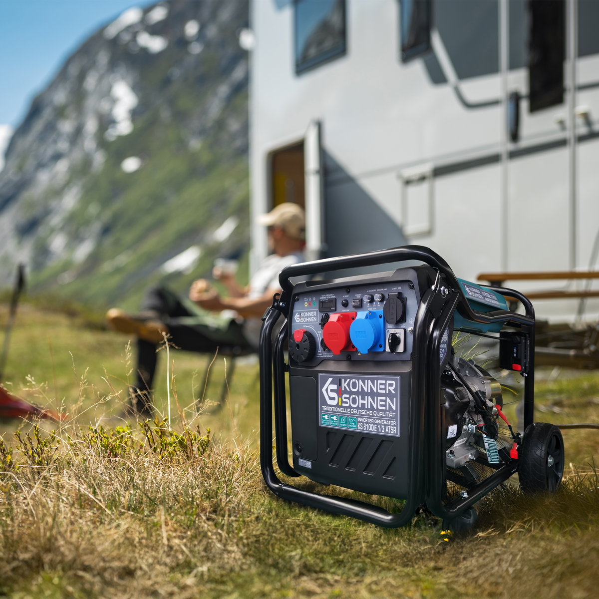 Inverter-Stromerzeuger KS 8100iE 1/3 ATSR – Ansicht 15