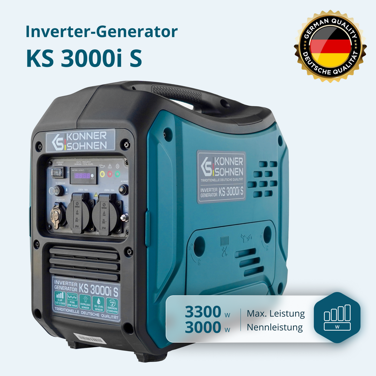 Invertergenerator KS 3000i S – Ansicht 2