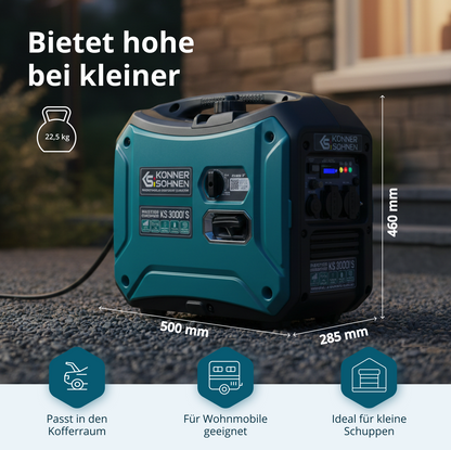 Invertergenerator KS 3000i S – Ansicht 3