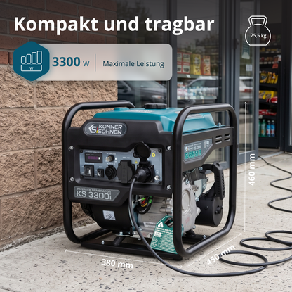 Inverter-Generator KS 3300i – Ansicht 3