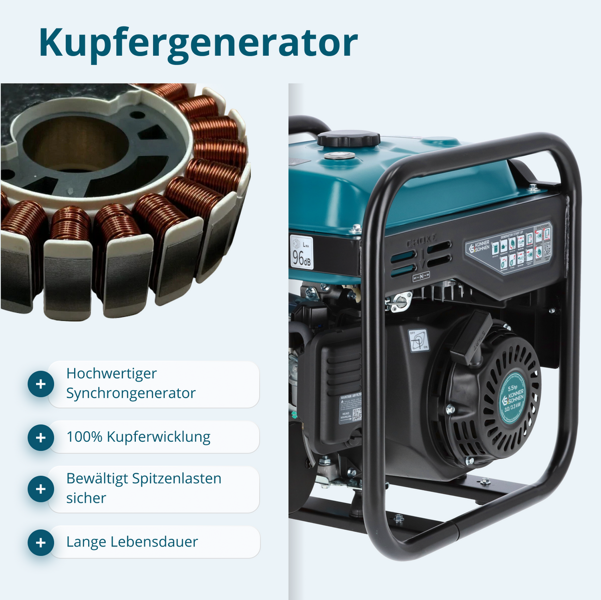 Inverter-Generator KS 3300i – Ansicht 5