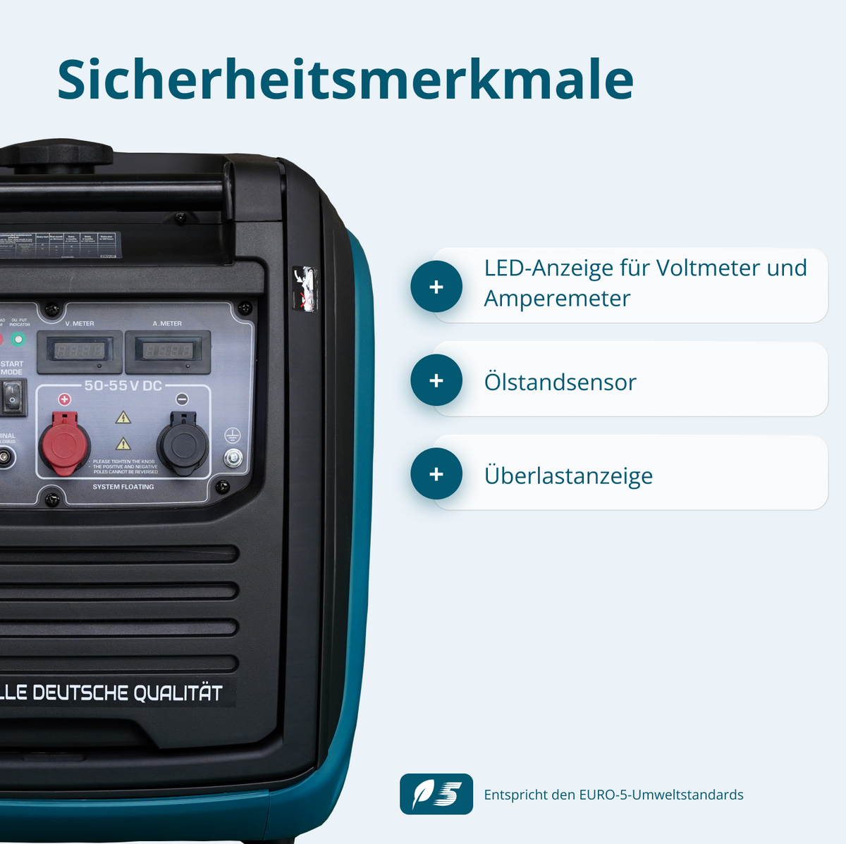 Gleichstromgenerator KS 48VGS-DC, Version 50–55V – Ansicht 8