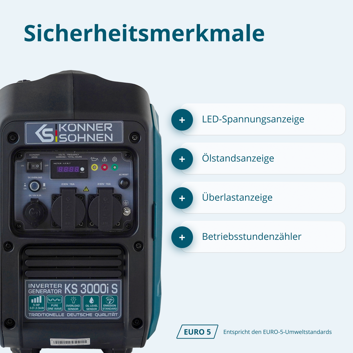 Invertergenerator KS 3000i S – Ansicht 9