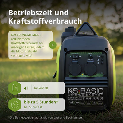 Inverter-Generator KSB 22i S – Ansicht 7