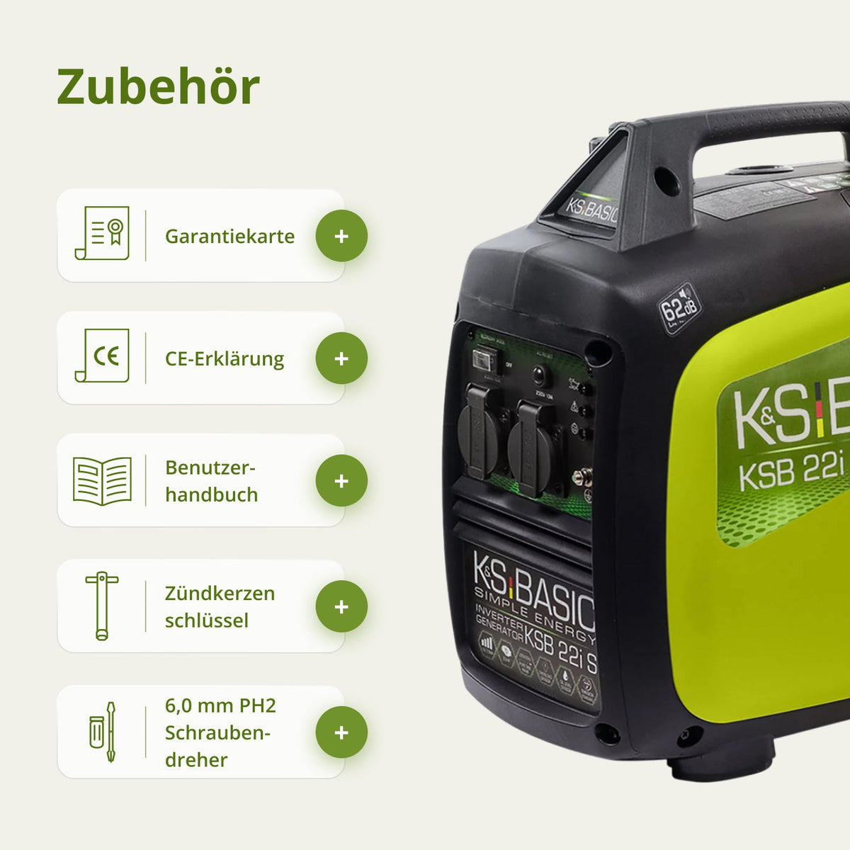 Inverter-Benzingenerator KSB 33i S – Ansicht 8