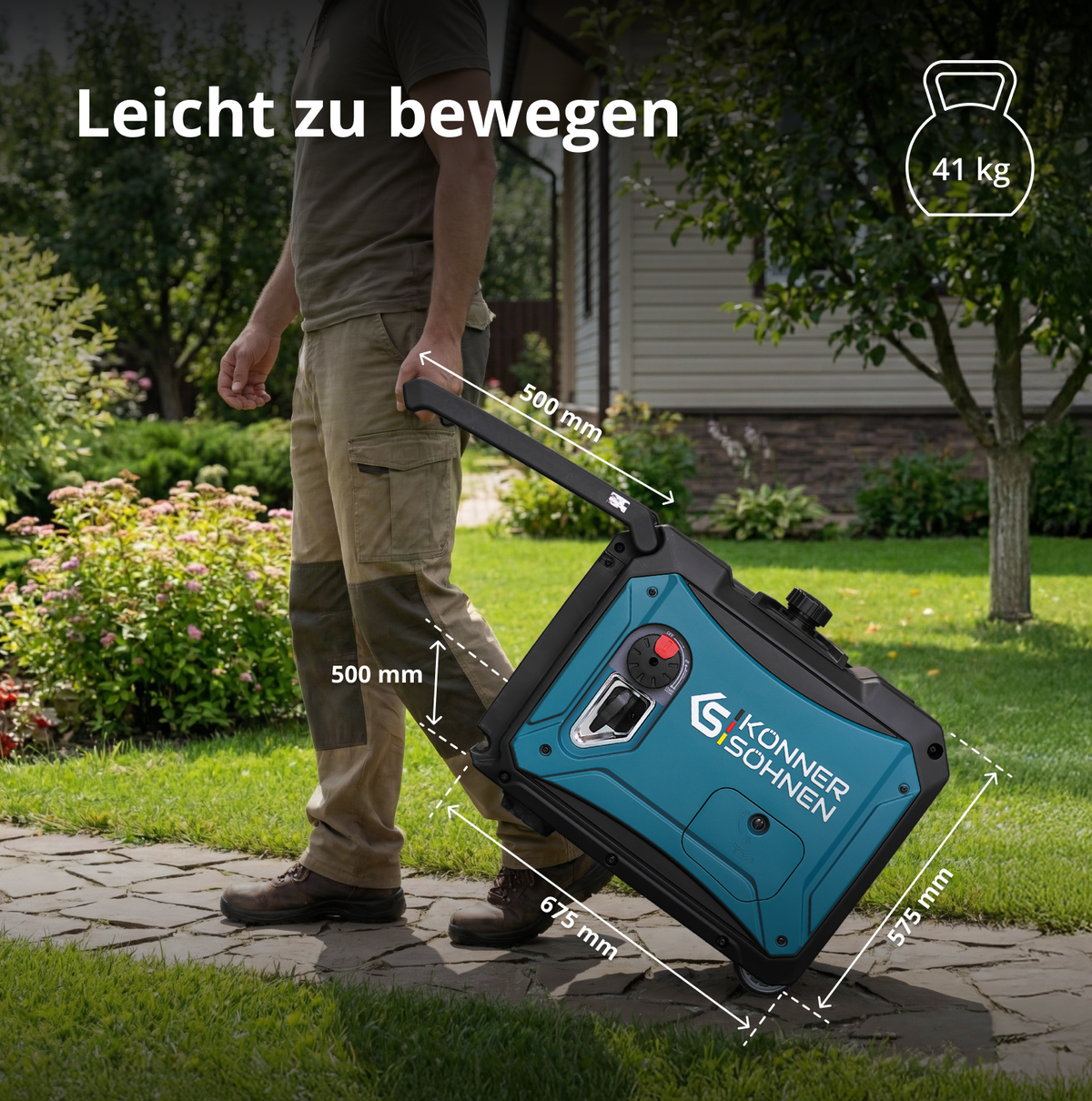 LPG/Benzin-Inverter-Generator KS 4000iEG S – Ansicht 10