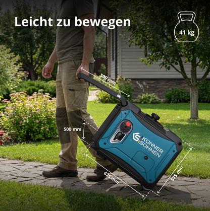 LPG/Benzin-Inverter-Generator KS 4000iEG S – Ansicht 10