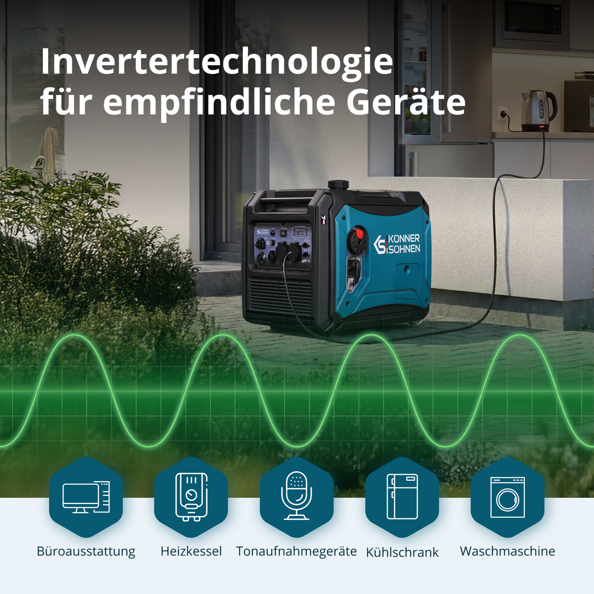 Inverter-Generator KS 4000iE S – Ansicht 6