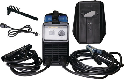 WELDING TEAM Elektrodenschweißgerät WT-MMA 140 mit Zubehör 20-140 A