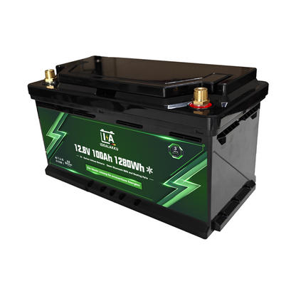 Idealakku IA-12-100 LiFePO4 Batterie 12.8 V 100 Ah mit Bluetooth & Smart BMS