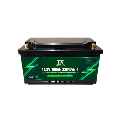 Idealakku IA-12-180H LiFePO4 Batterie 12.8 V 180 Ah mit Bluetooth & Smart BMS mit Heizung