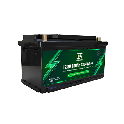 Idealakku IA-12-180H LiFePO4 Batterie 12.8 V 180 Ah mit Bluetooth & Smart BMS mit Heizung