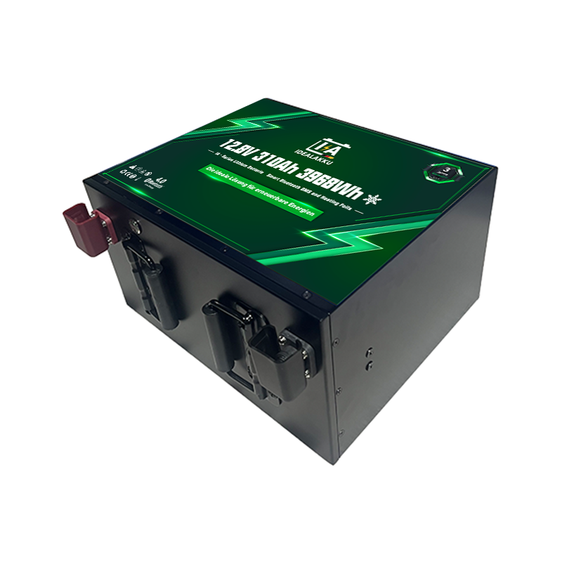 Idealakku IA-12-310H LiFePO4 Batterie 12.8 V 310 Ah mit Bluetooth & Smart BMS mit Heizung