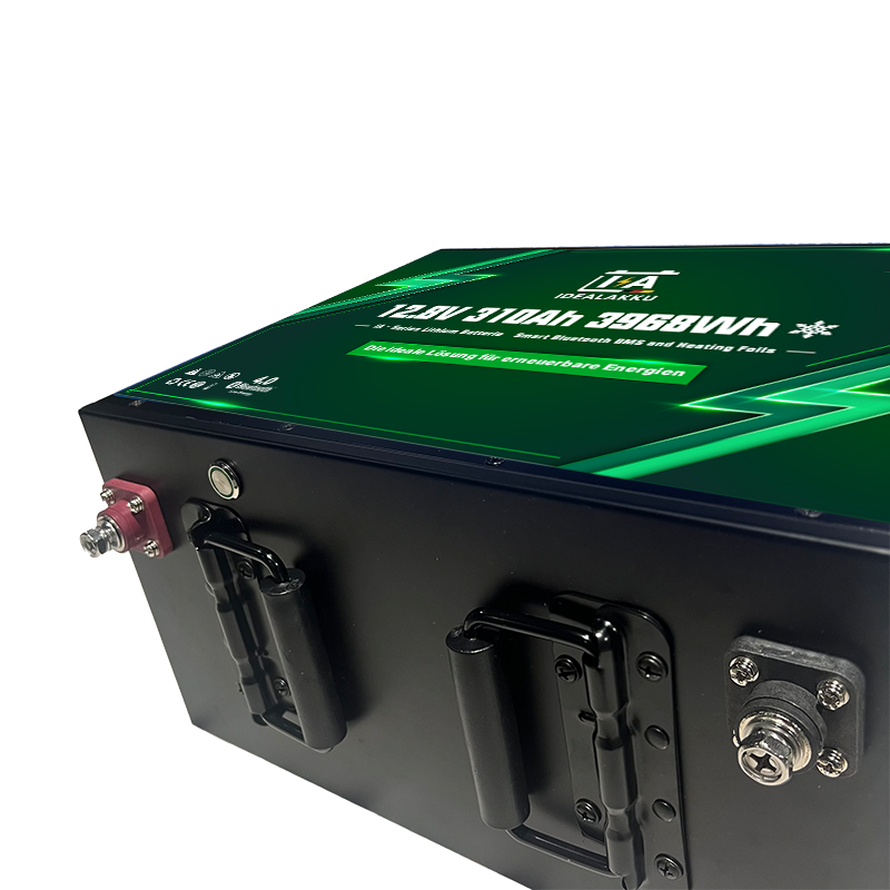 Idealakku IA-12-310H LiFePO4 Batterie 12.8 V 310 Ah mit Bluetooth & Smart BMS mit Heizung