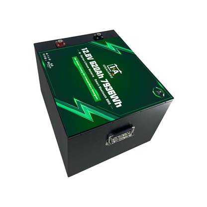 Idealakku IB-12-620 LiFePO4 Batterie 12.8 V 620 Ah mit Bluetooth & Smart BMS