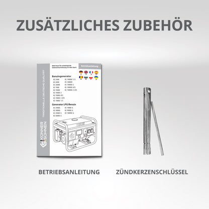 Benzin-Generator "Könner & Söhnen" KS 2900 – Ansicht 8