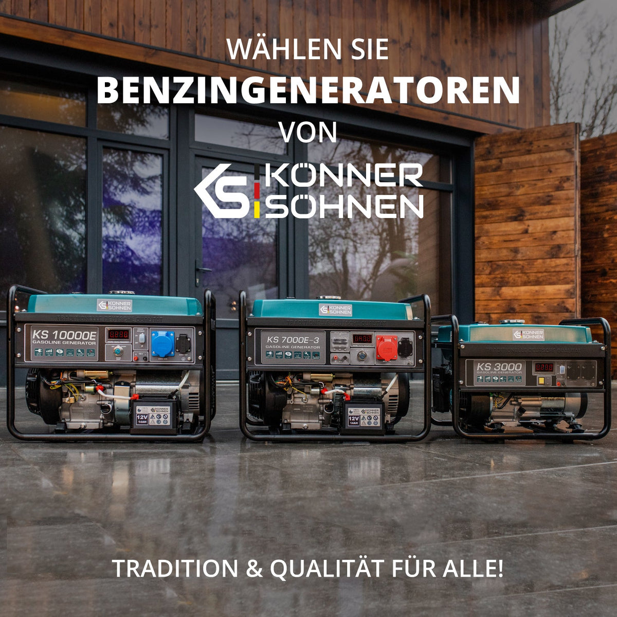 Benzin-Generator "Könner & Söhnen" KS 2900 – Ansicht 9