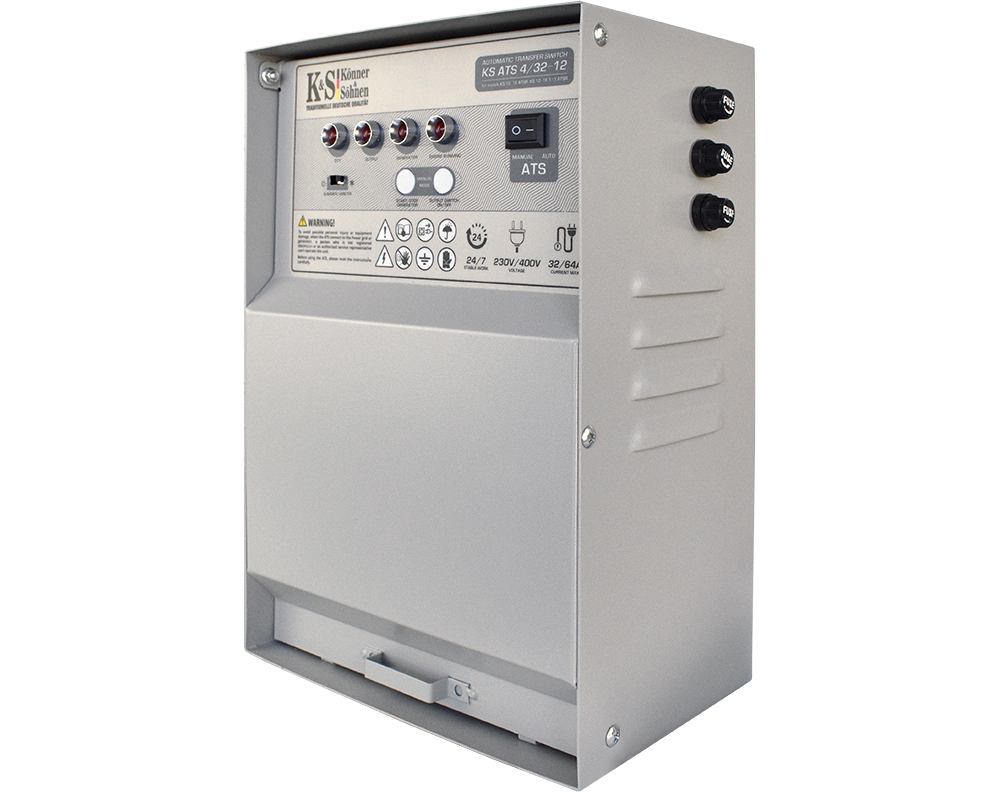 Benzingenerator "Könner & Söhnen" KS 12-1E ATSR – Ansicht 6