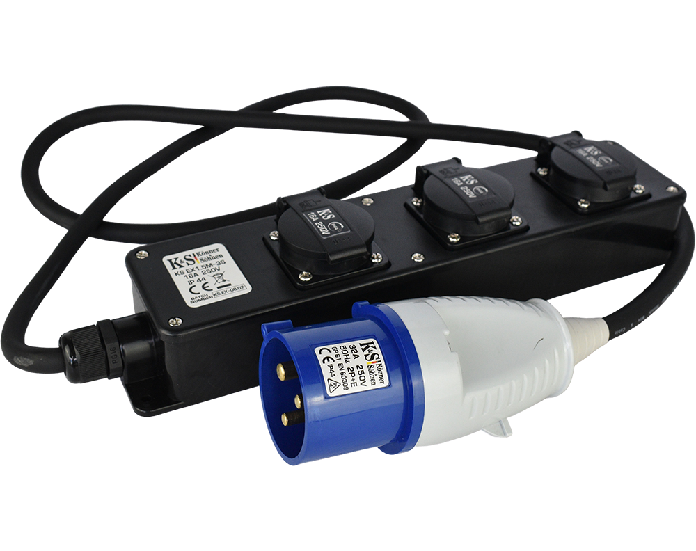 Steckdosenadapter KS EX1.5M-3S – KS EX1.5M-3S