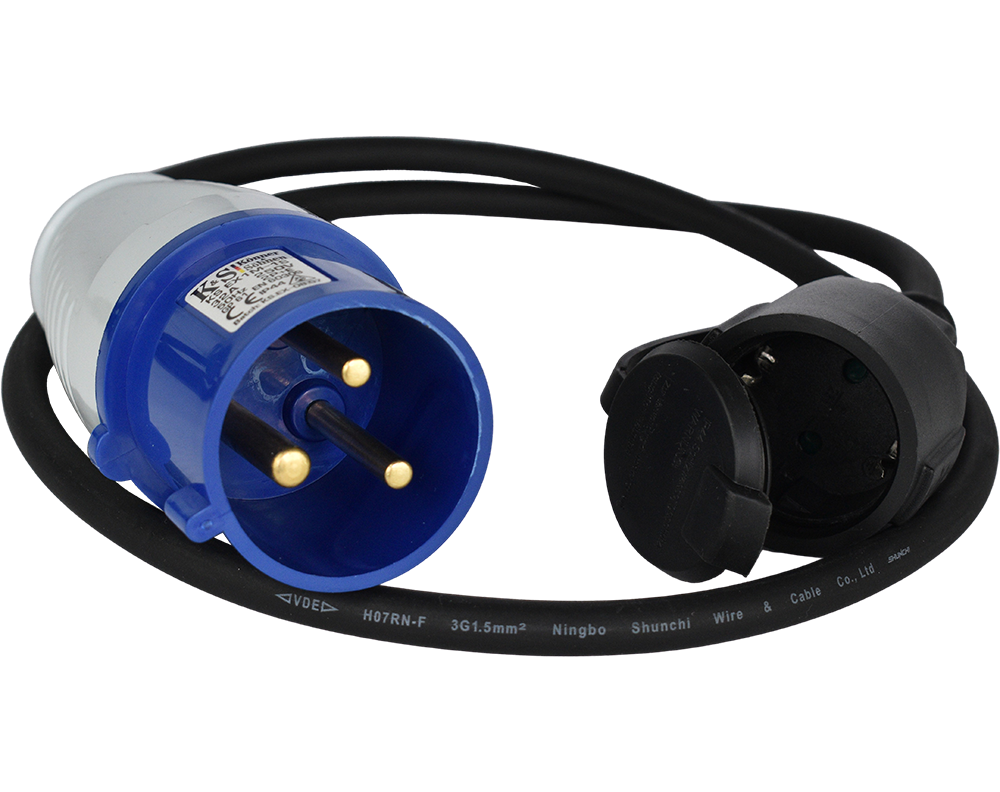 Steckdosenadapter KS EX1M-1S – Ansicht 2