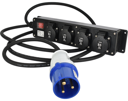 Steckdosenadapter KS EX3M-4S – Ansicht 2