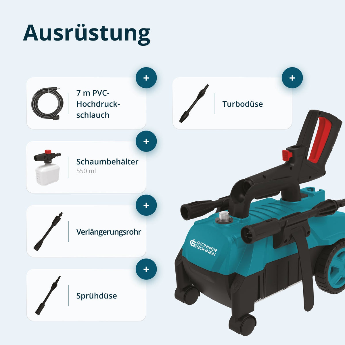 Hochdruckreiniger KS PW130H – Ansicht 8