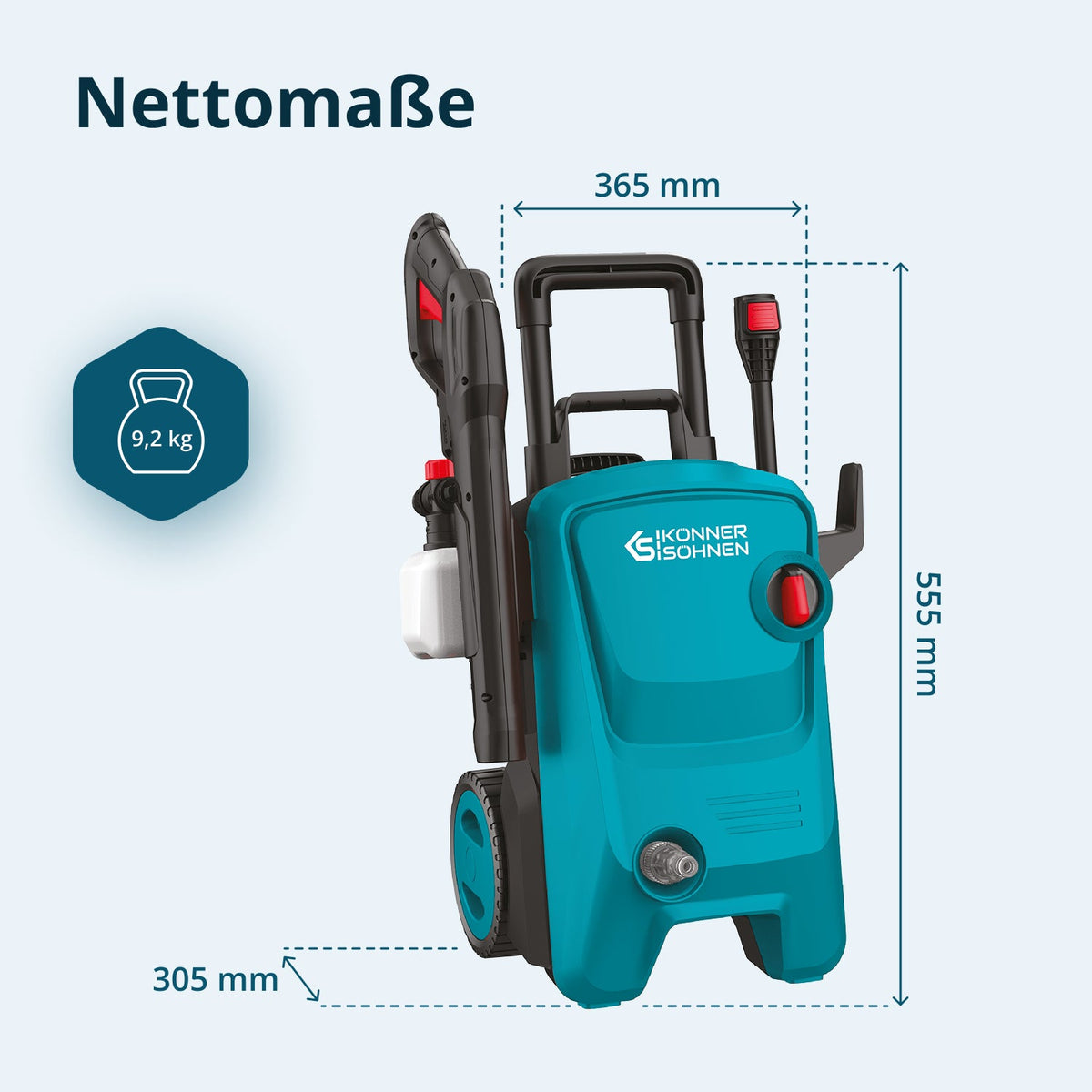 Hochdruckreiniger KS PW145V – Ansicht 9