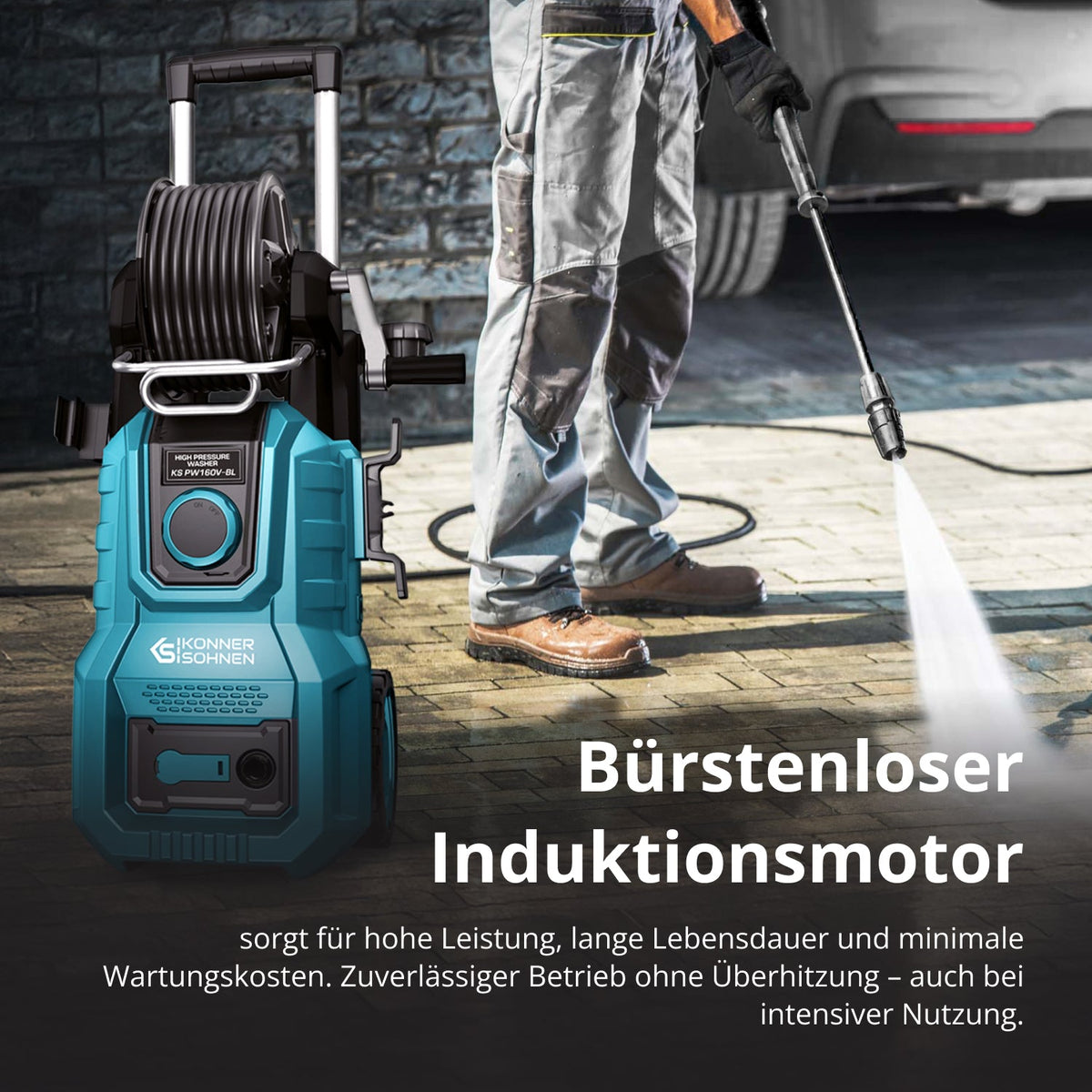 Hochdruckreiniger KS PW160V-BL – Ansicht 3