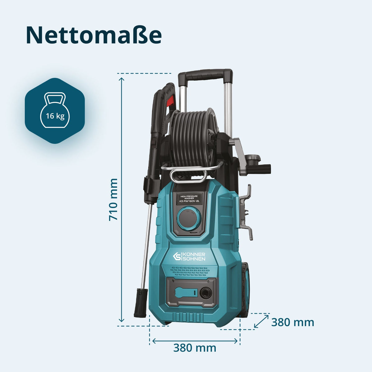 Hochdruckreiniger KS PW160V-BL – Ansicht 10