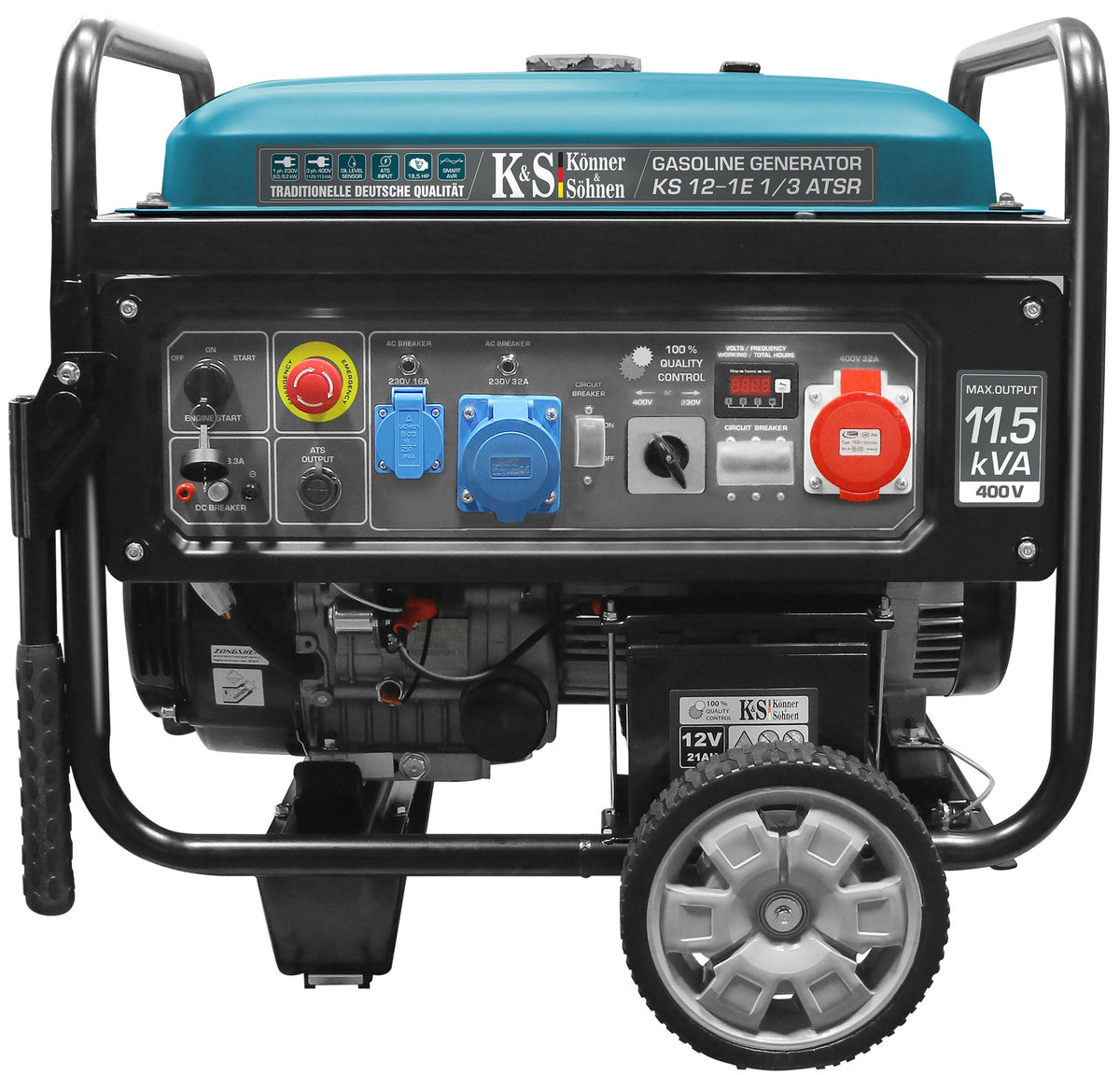 Benzin-Generator "Könner & Söhnen" KS 12-1E 1/3 ATSR – KS 12-1E 1/3 ATSR