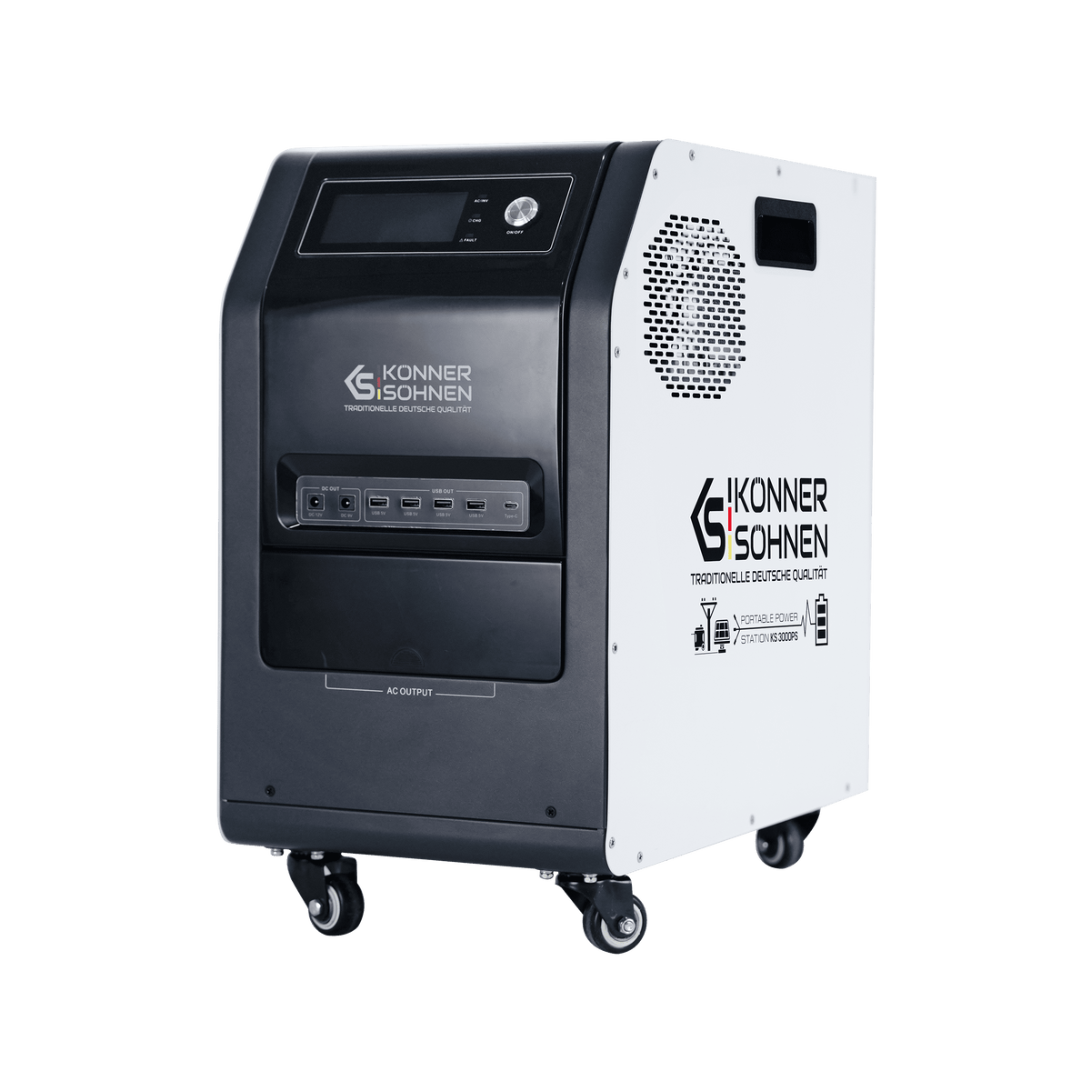 Tragbare 3-in-1-Stromstation KS 3000PS – KS 3000PS
