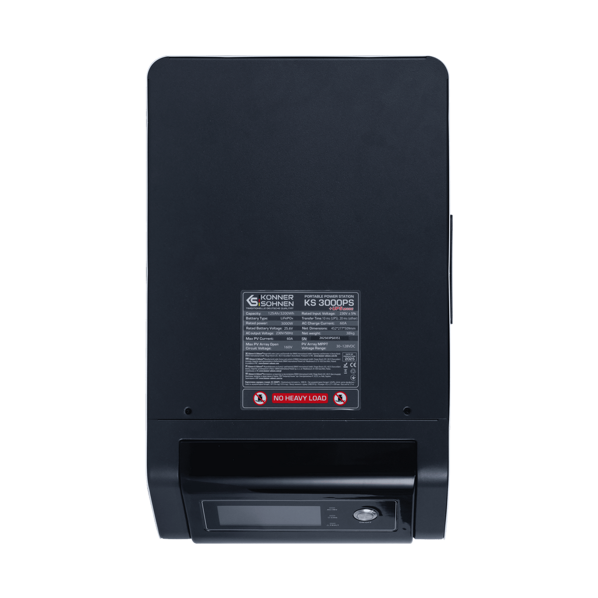Tragbare 3-in-1-Stromstation KS 3000PS – Ansicht 18