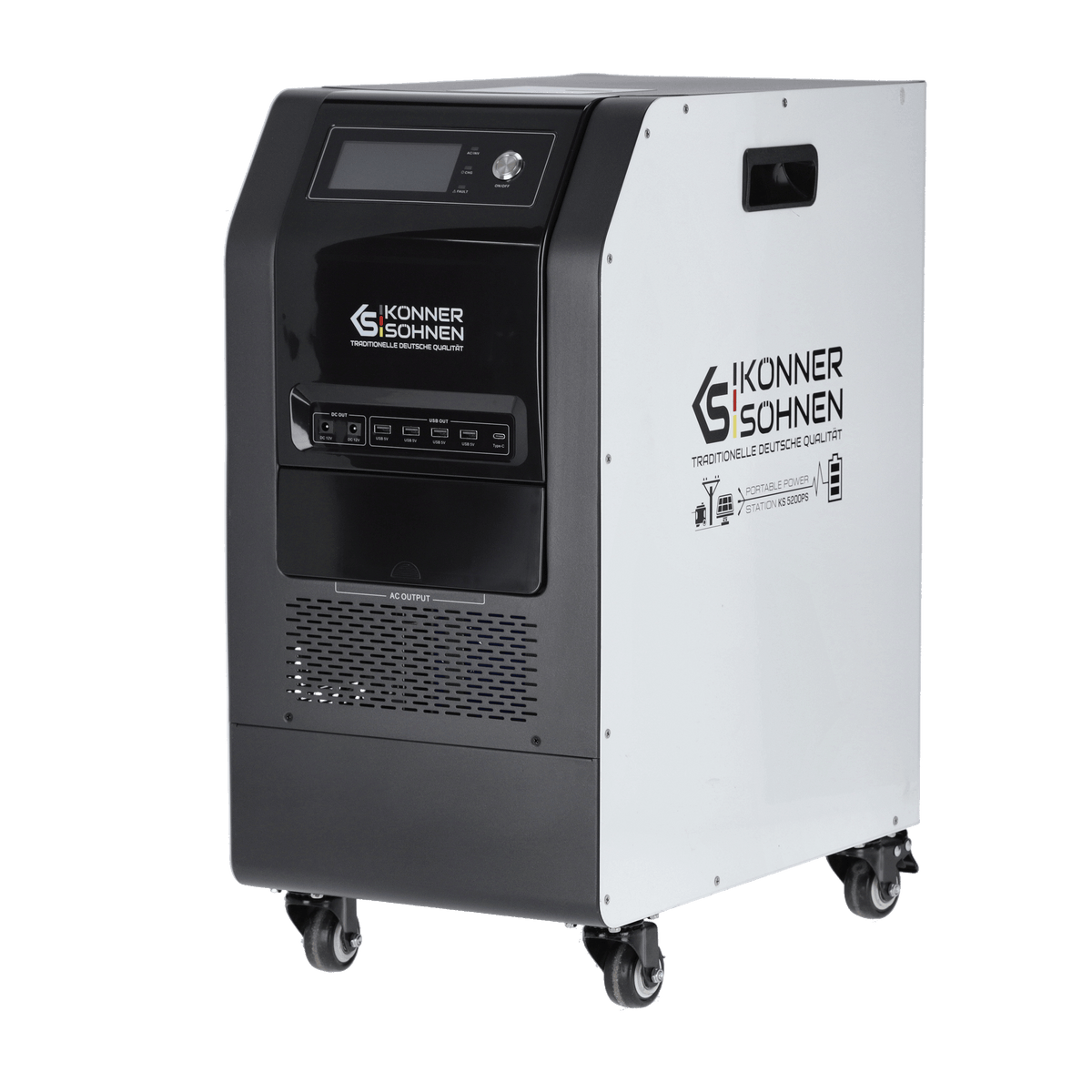 Tragbare 3-in-1-Stromstation KS 5200PS – KS 5200PS-NEW
