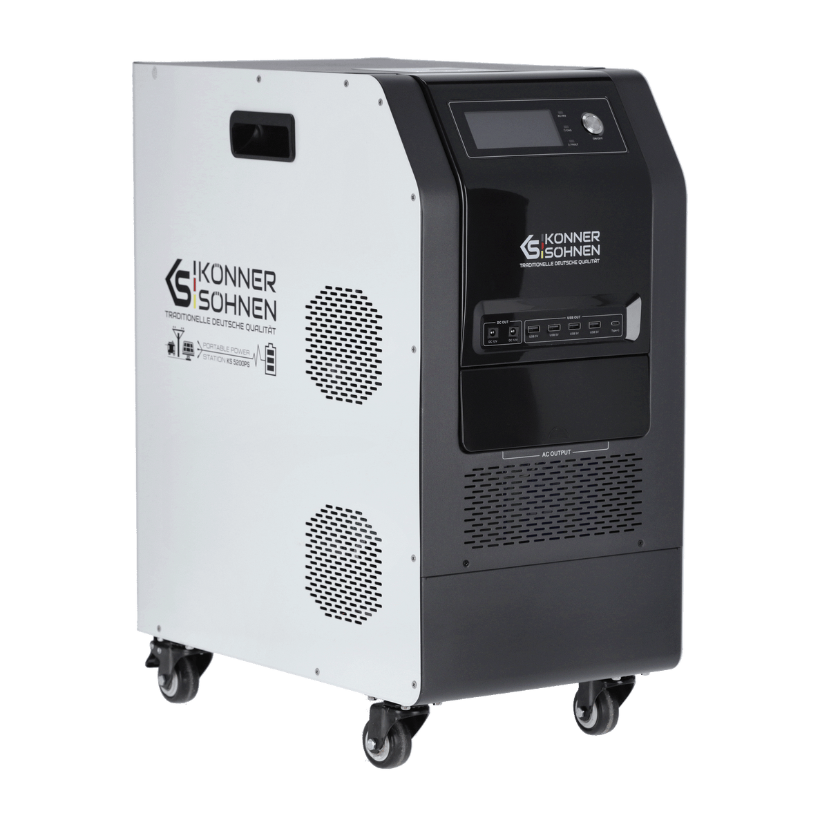 Tragbare 3-in-1-Stromstation KS 5200PS – Ansicht 19