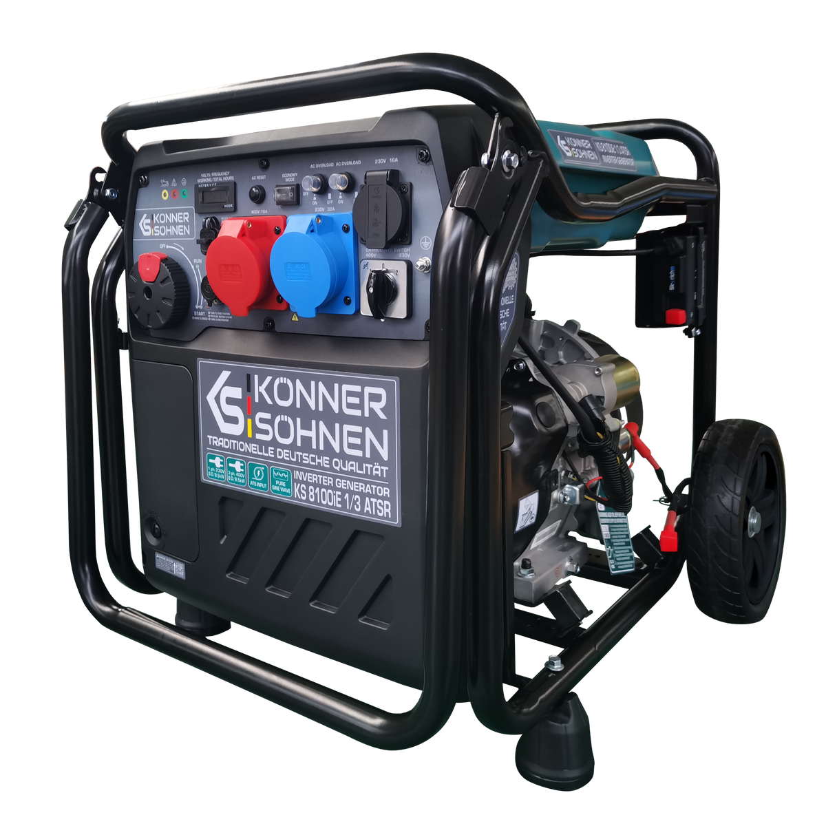 Inverter-Stromerzeuger KS 8100iE 1/3 ATSR – KS 8100iE 1/3 ATSR