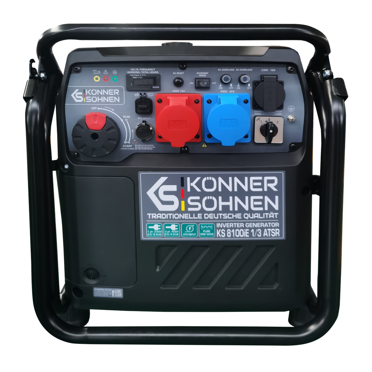 Inverter-Stromerzeuger KS 8100iE 1/3 ATSR – Ansicht 10