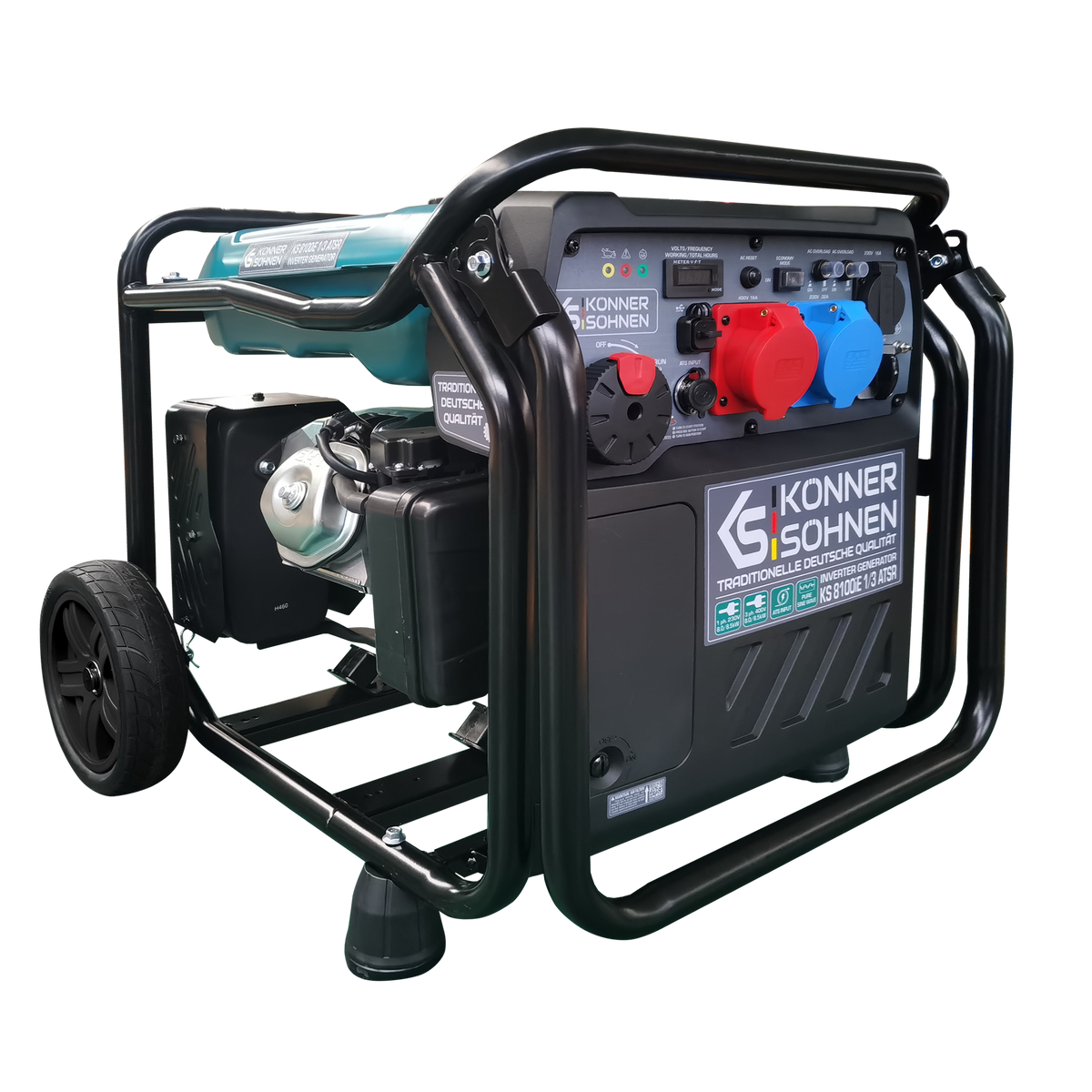 Inverter-Stromerzeuger KS 8100iE 1/3 ATSR – Ansicht 14