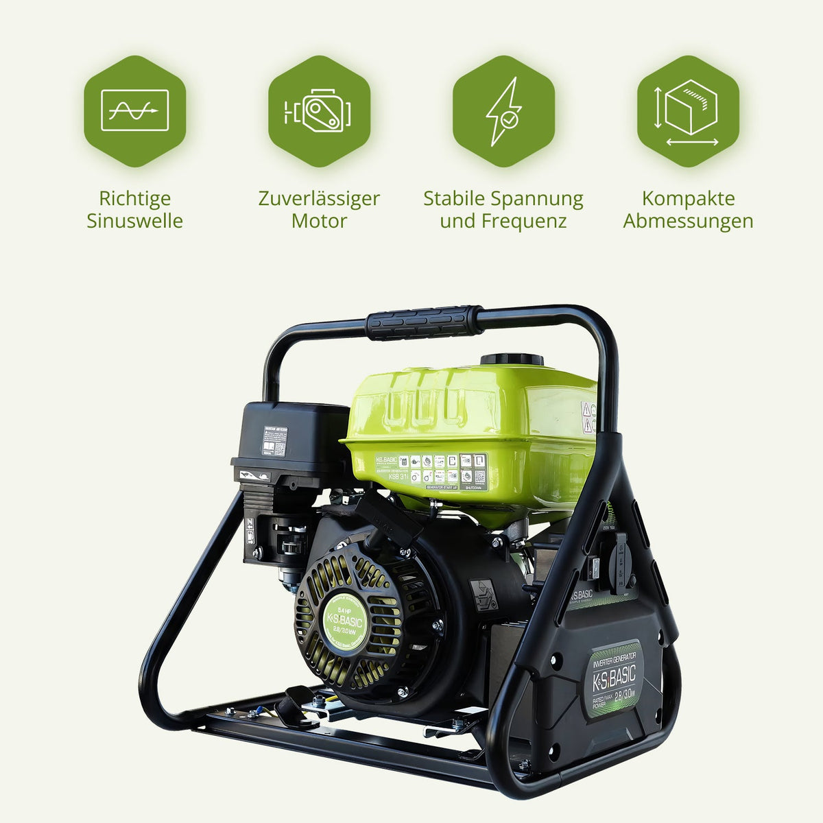 Inverter Generator KSB 31i – Ansicht 3