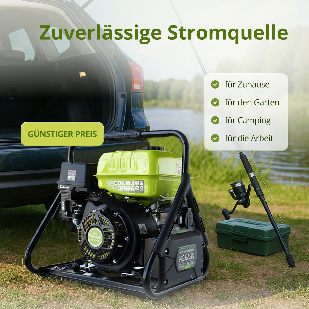 Inverter Generator KSB 31i – Ansicht 4