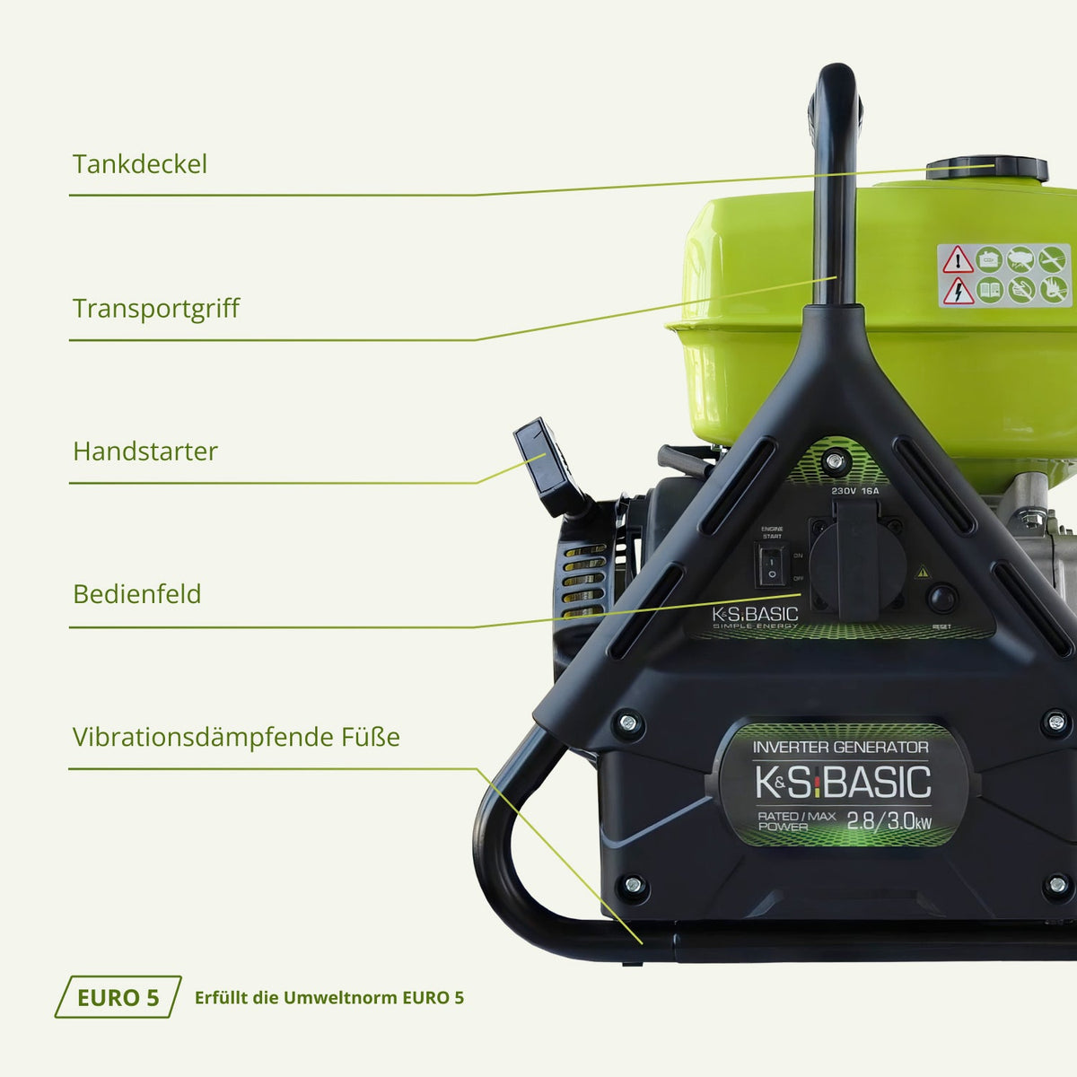 Inverter Generator KSB 31i – Ansicht 5